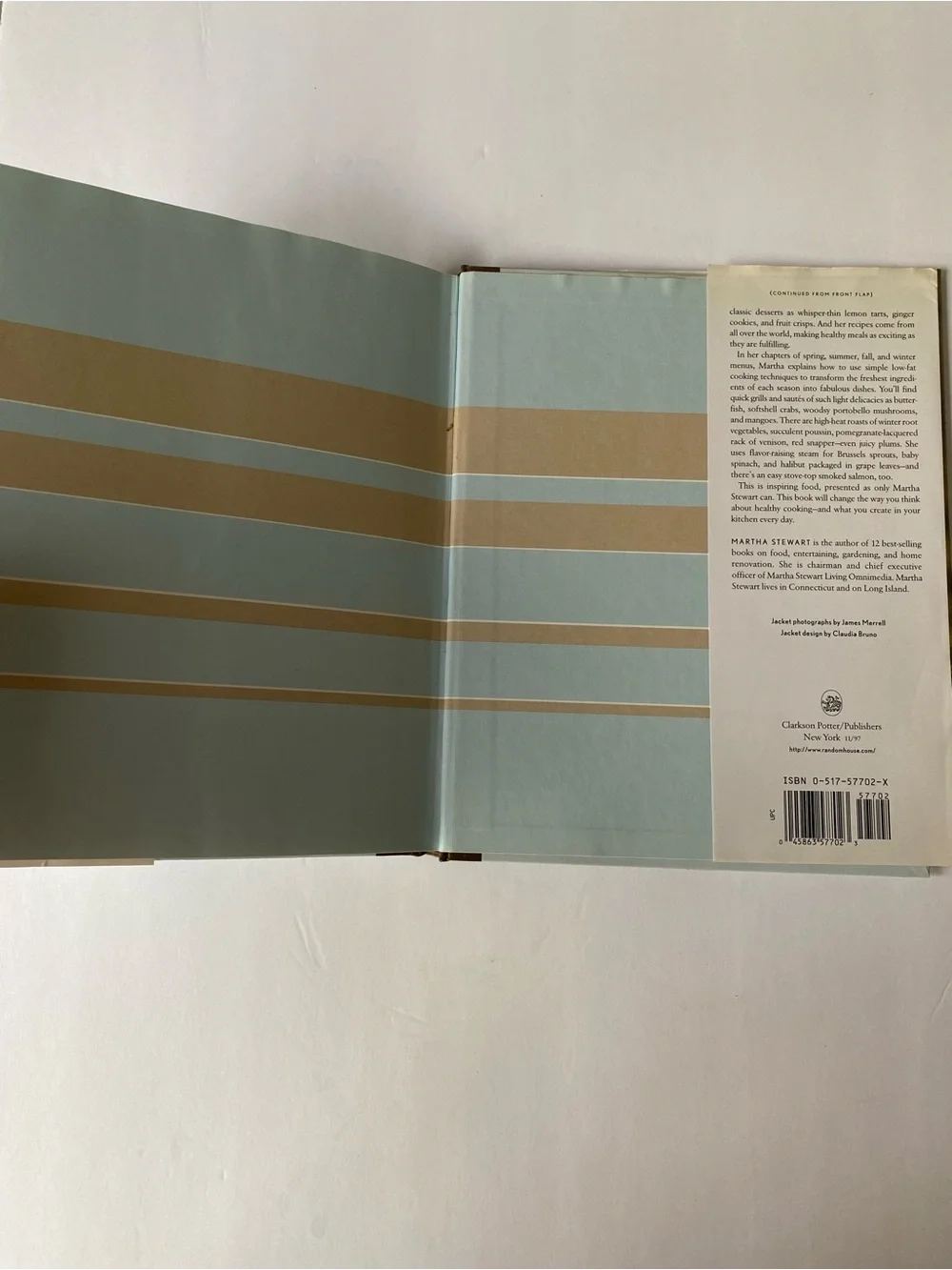 Martha Stewart's Healthy Quick Cook Book 1st edition
